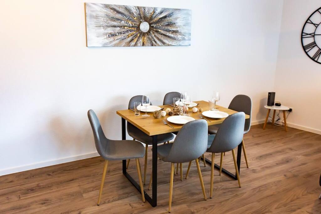 Ferienwohnung Grosse Cozy 4-Zi-Whg Mit Balkon Naehe Europa Park Und Rulantica Lahr  Exterior foto